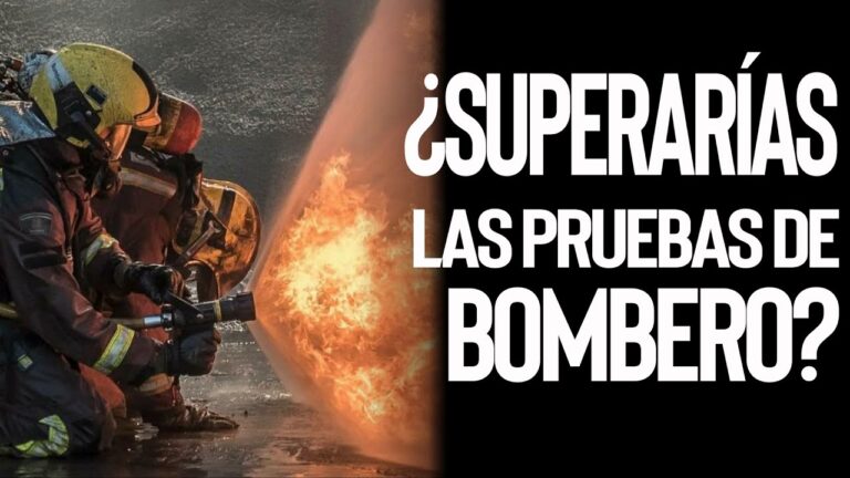 Guía completa: Oposiciones bombero pruebas físicas