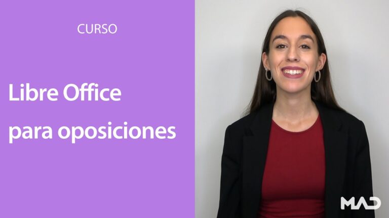 Curso gratuito de LibreOffice para oposiciones
