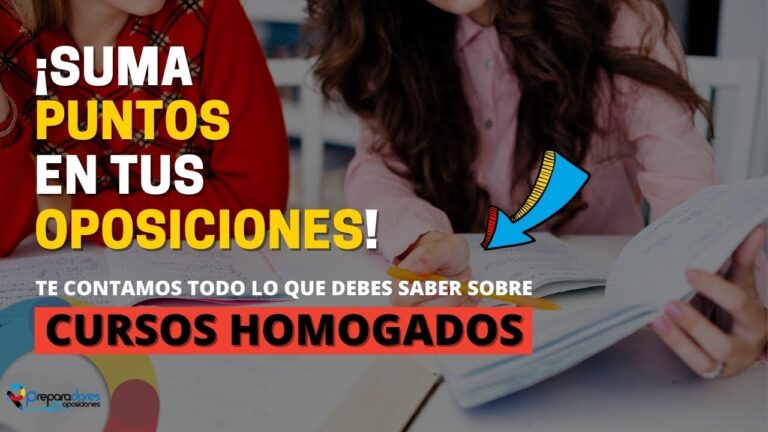 Cursos homologados para oposiciones de educaci&oacute;n infantil