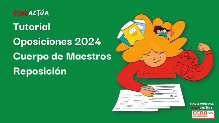 Convocatoria Oposiciones CCOO 2024