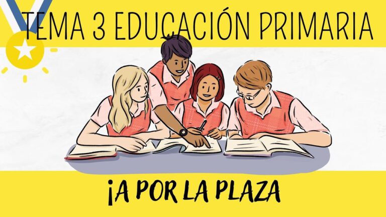 Guía completa para el Tema 3 de las Oposiciones de Primaria