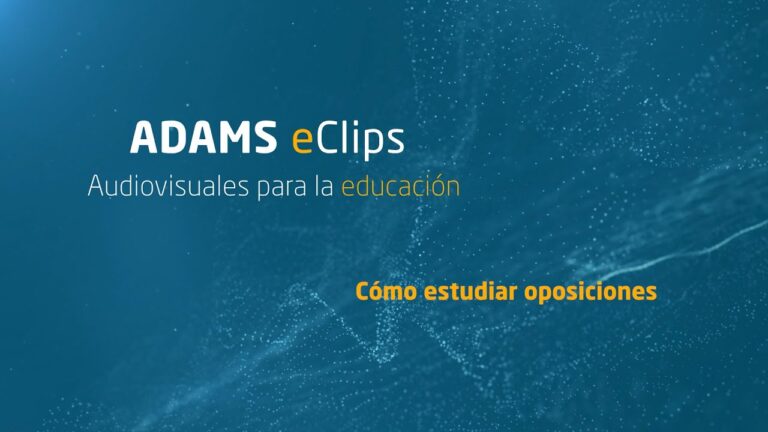 Preparaci&oacute;n efectiva para las oposiciones de Adams