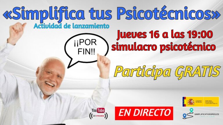 Guía completa de test psicotécnicos para oposiciones de auxiliar administrativo: ¡gratis!