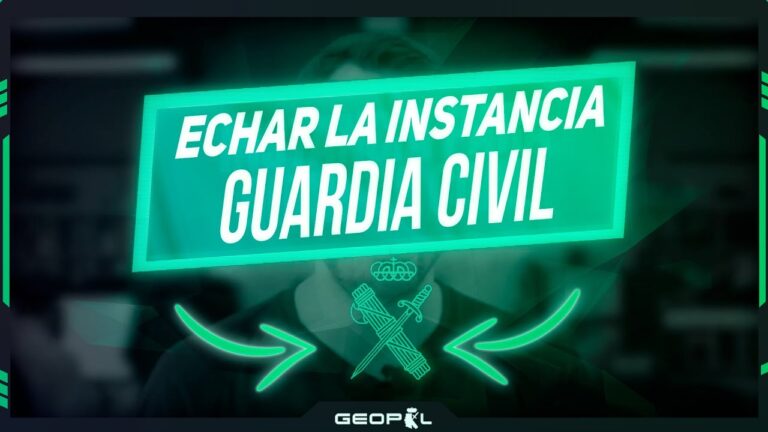 Gu&iacute;a para la Inscripci&oacute;n en la Oposici&oacute;n de Guardia Civil