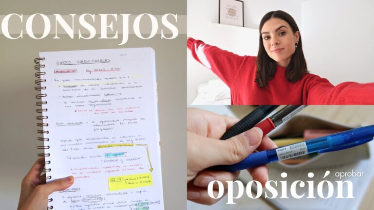 Consejos para estudiar oposiciones: Guía práctica