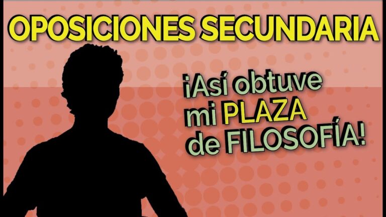 Oposiciones de Filosof&iacute;a 2024: Gu&iacute;a Completa para Prepararte
