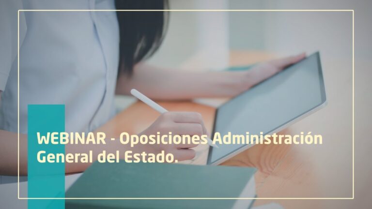 Guía para las Oposiciones Generales del Estado