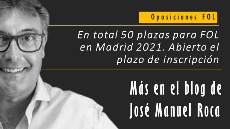 Letra del sorteo de oposiciones 2024 en Madrid