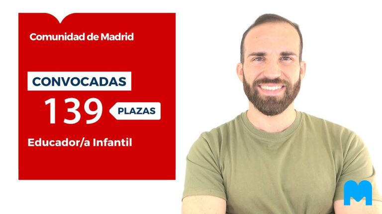 Oposición Educador Infantil en la Comunidad de Madrid