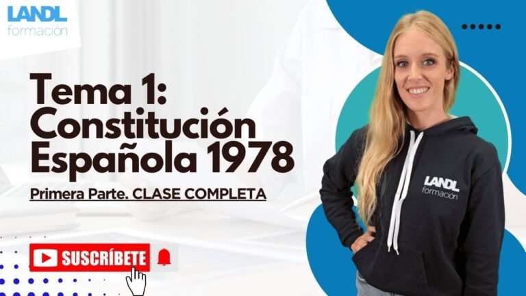 Guía para estudiar la Constitución Española para oposiciones