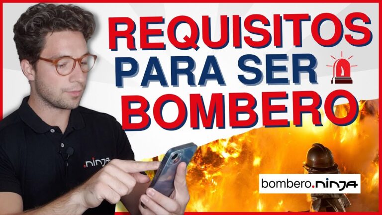 Requisitos para ser bombero: Guía de oposición