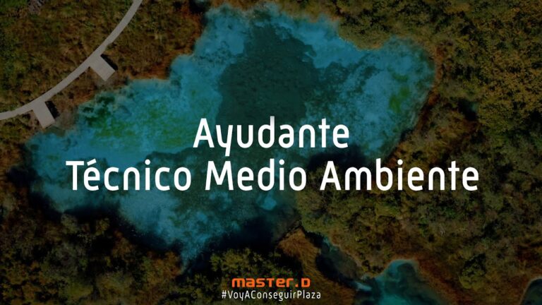 Gu&iacute;a completa para las oposiciones de t&eacute;cnico medio ambiente