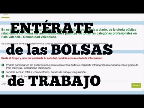 Listado completo de oposiciones en Espa&ntilde;a