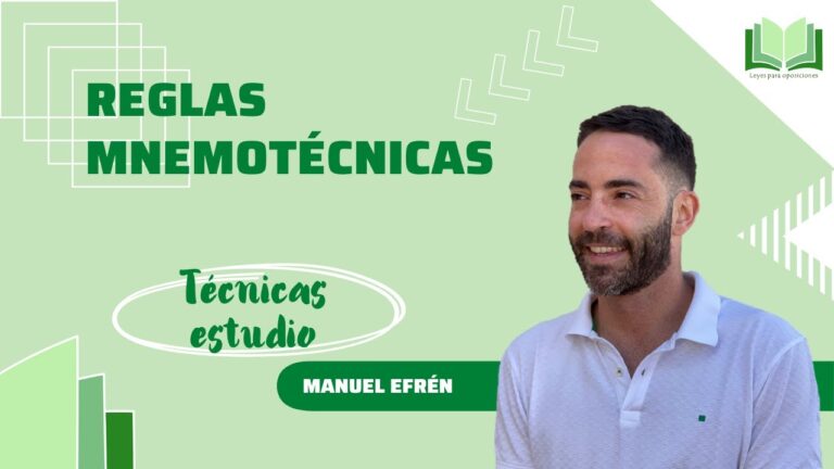 Reglas mnemotécnicas para oposiciones: ¡Aprende a memorizar de forma efectiva!