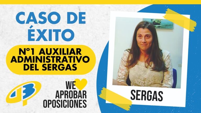 Gu&iacute;a completa para las oposiciones de auxiliar administrativo en SERGAS