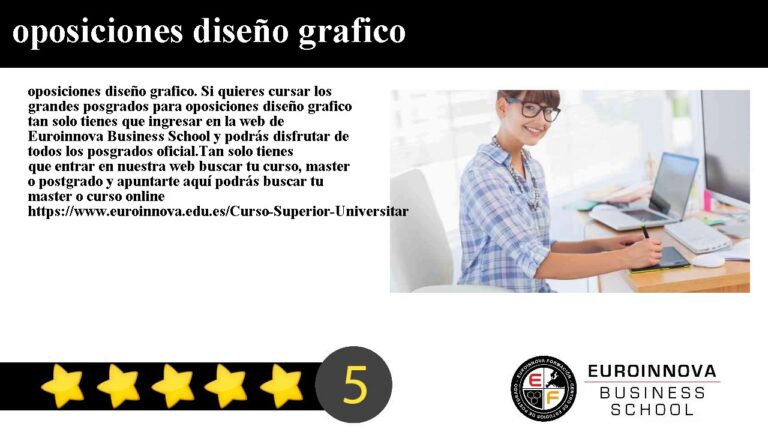 Guía para las Oposiciones de Diseño Gráfico: ¡Prepárate con Éxito!