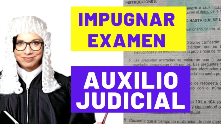 Guía para impugnar preguntas en oposiciones: Modelo efectivo