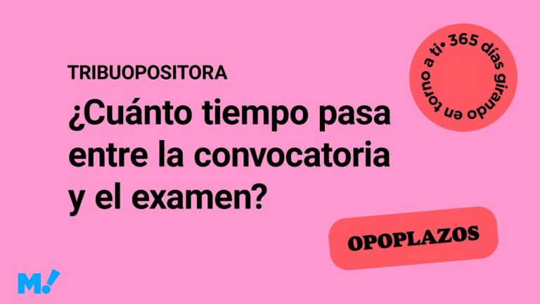 Tiempo de espera en oposiciones: convocatoria a examen
