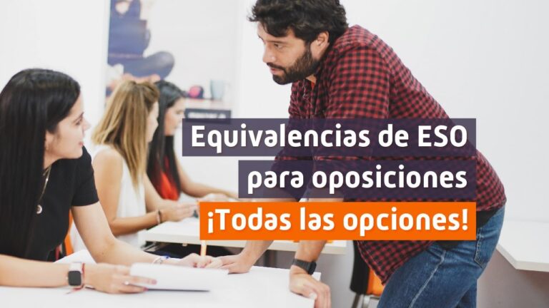 Equivalencia de Graduado Escolar para Oposiciones