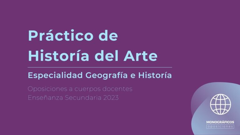 Gu&iacute;a completa para las oposiciones de Historia del Arte