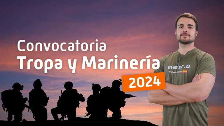 Oposición Tropa y Marinería 2024: Todo lo que Necesitas Saber