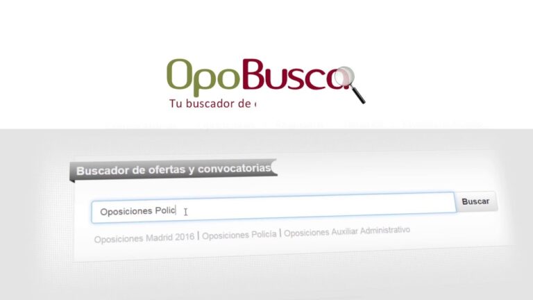 Gu&iacute;a para el Buscador de Oposiciones 2024