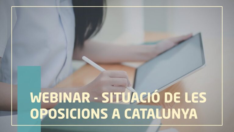 Convocatorias de Oposiciones en el Institut Català de la Salut