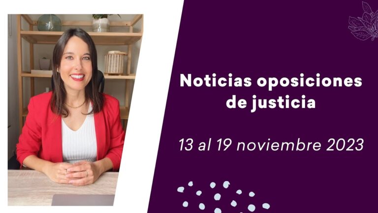 Convocatorias de Oposiciones para Noviembre 2024