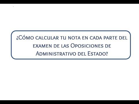Cómo Calcular tu Nota en un Test de Oposiciones