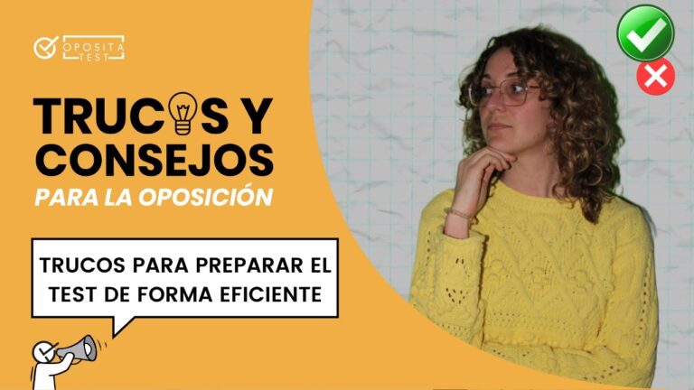 Consejos para superar con éxito un test de oposición