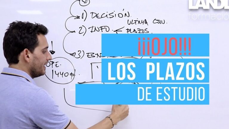Plazos de oposiciones: Todo lo que necesitas saber