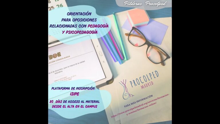 Cómo aprobar con éxito las oposiciones de Psicopedagogía