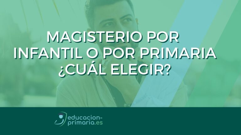 Guía completa para oposiciones en educación infantil y primaria