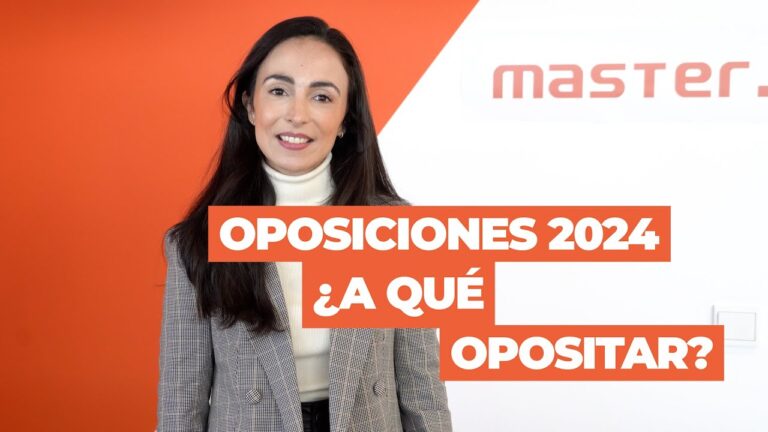 Tipos de oposiciones que hay en España