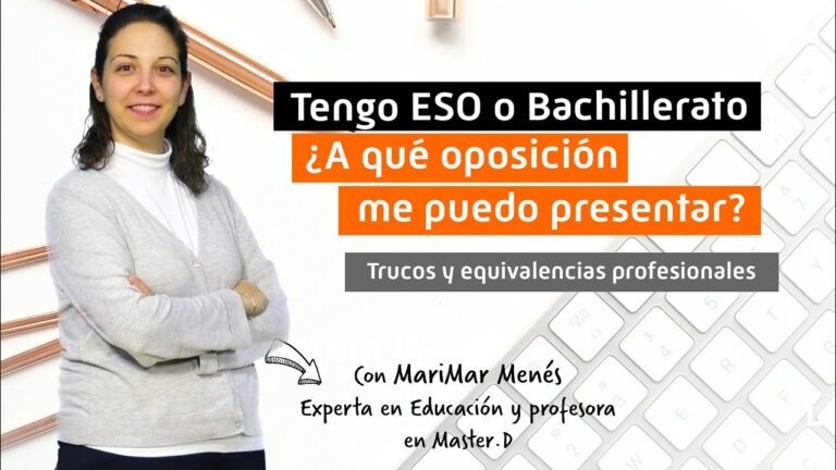 Oposiciones accesibles con bachillerato: ¿Cuáles son las opciones?