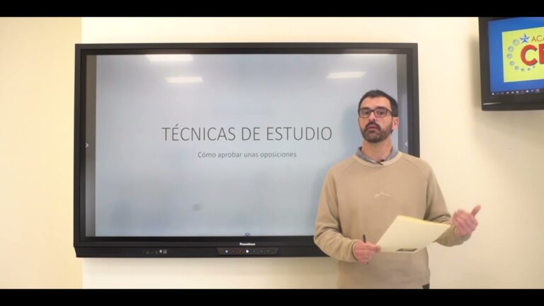 Guía eficaz para el curso de técnicas de estudio para oposiciones