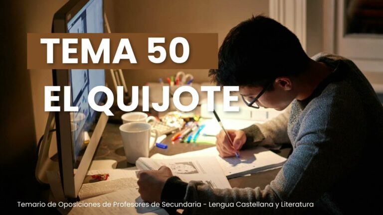 Gu&iacute;a definitiva para aprobar las oposiciones de lengua y literatura (Tema 52)